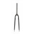 Widelec trekingowy 1-1/8" 700C, czarny, stalowy