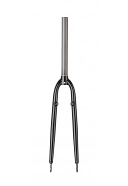 Trekking Fork ACCENT 1-1/8" 700C  Hi-Ten steel Black