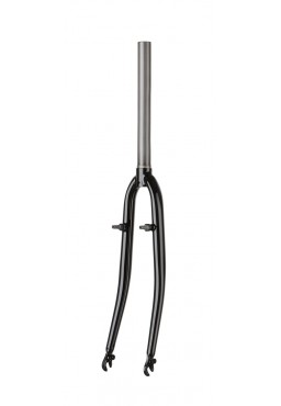 Trekking Fork ACCENT 1-1/8" 700C  Hi-Ten steel Black