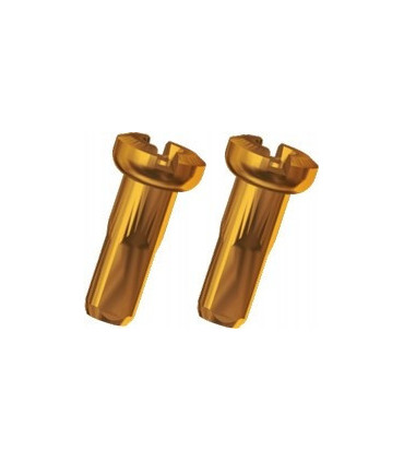 Nyple aluminiowe Sapim POLYAX 12mm 36szt. Zielone