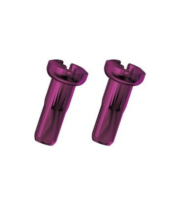 Sapim POLYAX Alloy Bicycle Nipples 12mm 36pcs. Blue