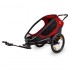 Hamax Outback One Bicycle Trailer - Red-black