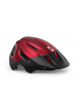 Kask rowerowy Bluegrass ROGUE CORE MIPS, czerwono-czarny matowy, rozmiar M