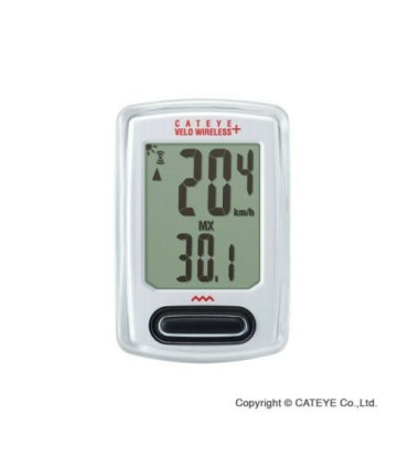 CatEye VELO WIRELESS+ CC-VT235W Computer White