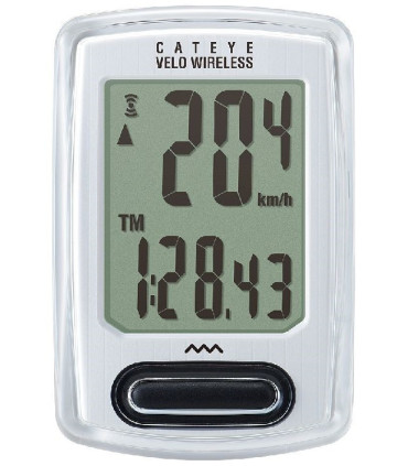 Licznik rowerowy CatEye VELO WIRELESS CC-VT230W biały