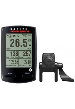 Licznik rowerowy CatEye PADRONE SMART+ CC-SC100B + czujnik prędkości/kadencji czarny