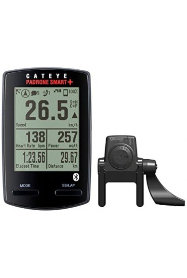 Licznik rowerowy CatEye PADRONE SMART+ CC-SC100B czarny