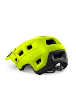 Kask rowerowy MET TERRANOVA, żółty, rozmiar L