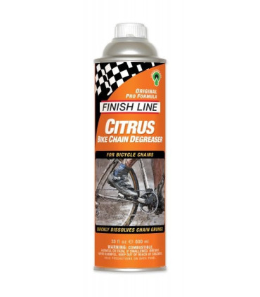 Finish Line Citrus Bike Chain Degreaser 360ml Aerosol