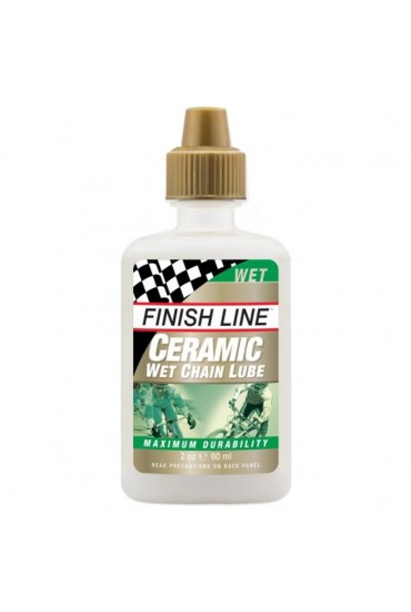  Finish Line Ceramic Wet Lube 60ml bottle for Bicycle Chain
