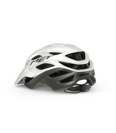 Kask rowerowy MET VELENO biało-szary, rozmiar L