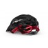 Kask rowerowy MET VELENO czarno-czerwony, rozmiar L