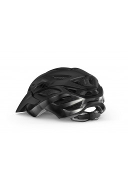 MET VELENO bicycle helmet, black, size L