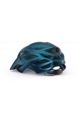 MET VELENO bicycle helmet, blue, size L