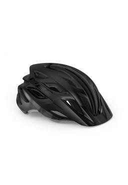 MET VELENO bicycle helmet, black, size M