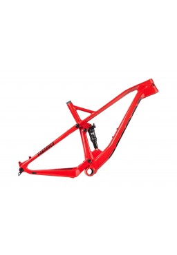 ACCENT Hero MTB 29" Carbon Frame, size L, Red Black, boost 148x12mm