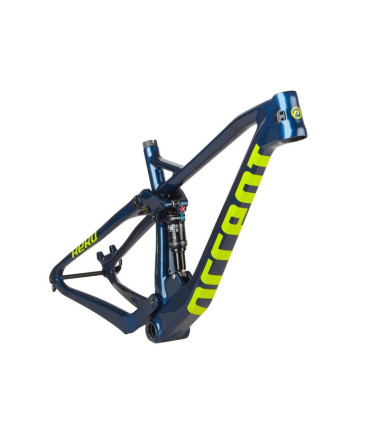 Rama ACCENT Hero MTB 29" Carbon czerwono-czarna, rozmiar L, boost 148x12mm