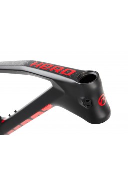 ACCENT Hero MTB 29" Carbon Frame, size S, Black Red, boost 148x12mm