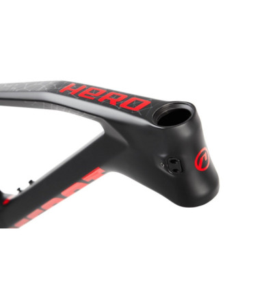 ACCENT CX-ONE Carbon M 540mm Gravel Frame Set (Frame+Fork+Headset+seatpost) Black-White