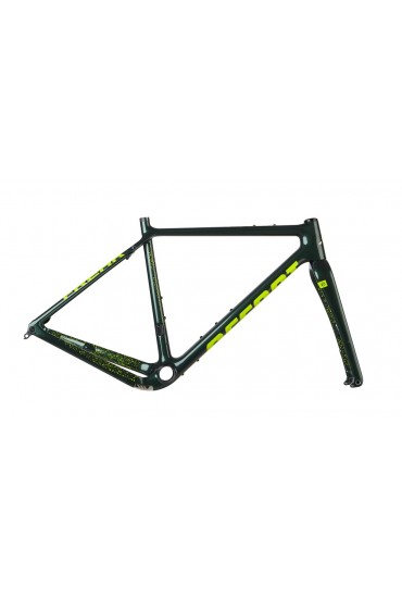 ACCENT Freak Carbon Gravel Bike Frame ultraviolet, Size L (Frame+Fork+Headset)