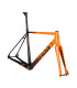 ACCENT CX-ONE Carbon Cyclocross Bike Frame (Frame+Fork+Headset, Suspension seatpost) blue green, Size L (56 cm)