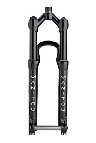 Manitou Circus Expert 26, 130mm, black, axle 20mm Bicycle Front Damper Air Shock 