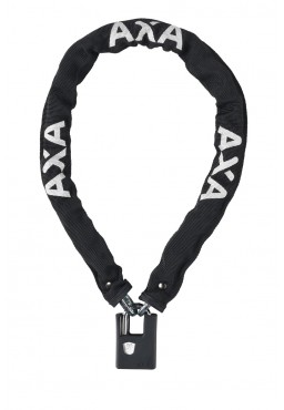 Zapięcie AXA Clinch+ 85 85cm/6mm łańcuch z kłódką czarne