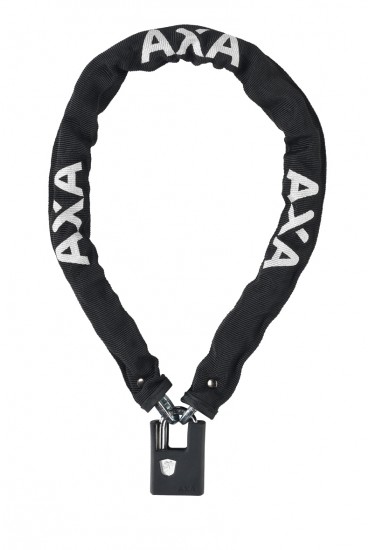 Zapięcie AXA Clinch+ 85 85cm/6mm łańcuch z kłódką czarne