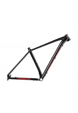 Rama ACCENT MTB 29" Peak Boost czarno-czerwona, rozmiar M, boost 148x12 mm