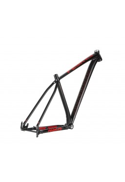 Rama ACCENT MTB 29" Peak Boost czarno-czerwona, rozmiar M, boost 148x12 mm