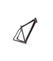 Rama ACCENT MTB 29" Ranger, QR, czarno-szaro-czerwona, rozmiar S 17"