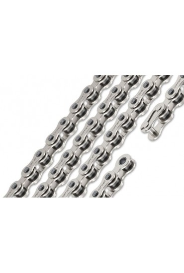 Wipperman Connex 1R8 112 Links Wide Hub Gear Chain Nickel Reinforced, Spring Clip