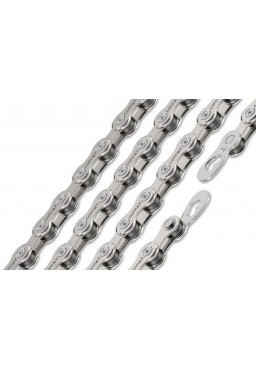 Wippermann CONNEX 908 114 Links, 9-Speed Derailleur Chain Nickel, Connex Link