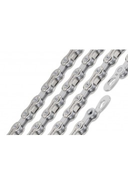 Wippermann CONNEX 9sE 124 Links, 9-Speed Derailleur Chain Steel for E-Bike, Connex Link