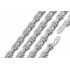 Wippermann CONNEX 9sX 114 Links, 9-Speed Derailleur Chain Stainless Steel/Nickel, Connex Link