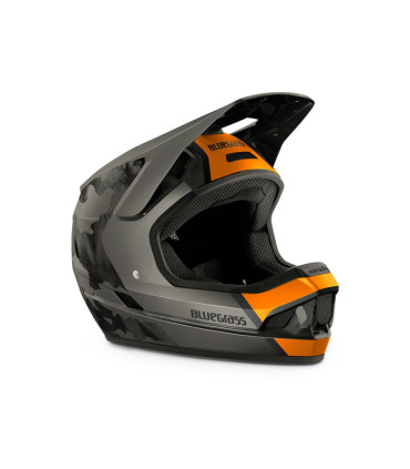 Kask rowerowy Bluegrass LEGIT pomarańczowy matowy, rozmiar L 58-60 cm