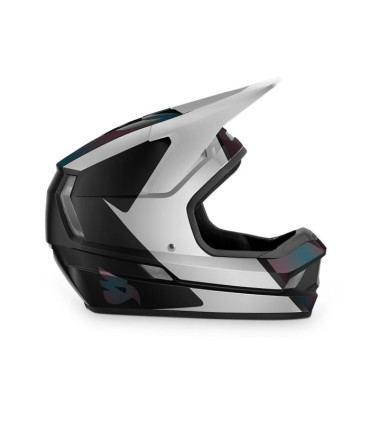 Kask rowerowy Bluegrass LEGIT czarno-czerwony połysk, rozmiar L 58-60 cm