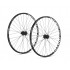 Accent Race MTB 29" Wheels Set, Black/White, Front, Rear Axle: QR, Rear hub driver: Shimano 10