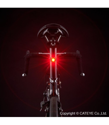 Zestaw lamp rowerowych Cateye AMPP 100 HL-EL041RC / ORB-RC TL-LD160RC-R