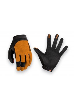 Bluegrass REACT Cycling Gloves orange, size S