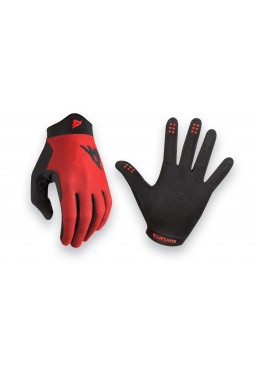 Bluegrass Union Cycling Gloves red, size M