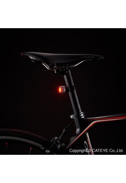 Cateye Bicycle Light Set Cateye AMPP 400 HL-EL084RC / ORB SL-LD160RC