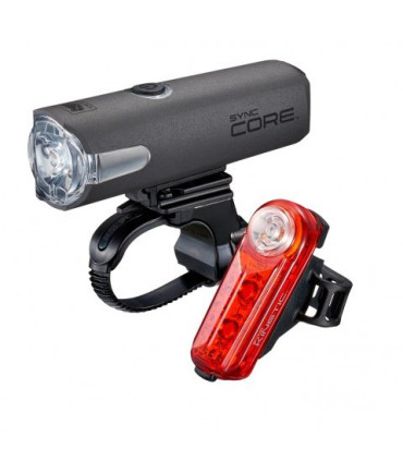 Cateye Bicycle Lamp Set Sync Core HL-NW100RC / TL-NW100K SYNC KINETIC