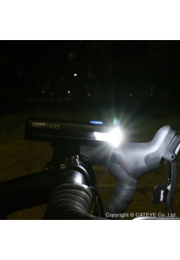 Cateye Front Bicycle Light AMPP1100 HL-EL1100RC