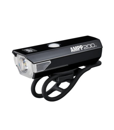Cateye Front Bicycle Light AMPP 200 HL-EL042RC