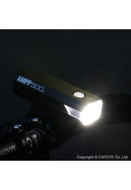 Cateye Front Bicycle Light AMPP 500 HL-EL085RC