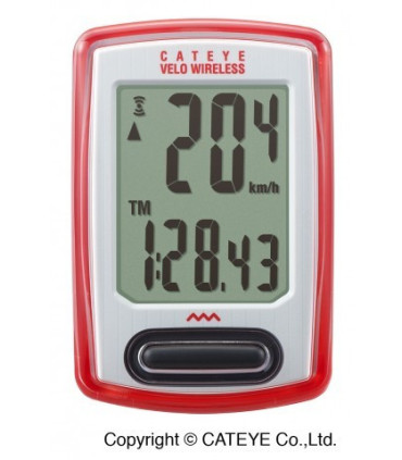 CatEye VELO WIRELESS CC-VT230W Computer Red