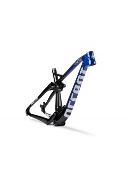 ACCENT Hero MTB 29" Carbon Frame, Pacific Blue, size M, boost 148x12mm