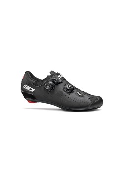 SIDI GENIUS 10 Road Cycling Shoes, Black, size 44