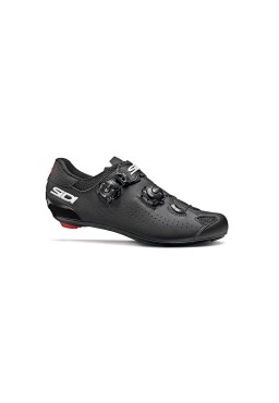 SIDI GENIUS 10 Road Cycling Shoes, Black, size 48